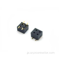 2.54mm メスヘッダー 2 列 SMT